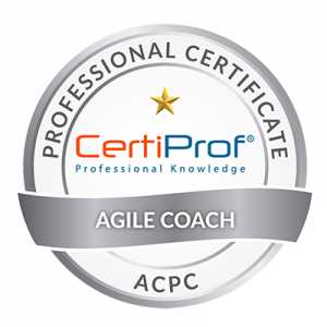 Insignia de certificación Agile Coach Professional Certificate